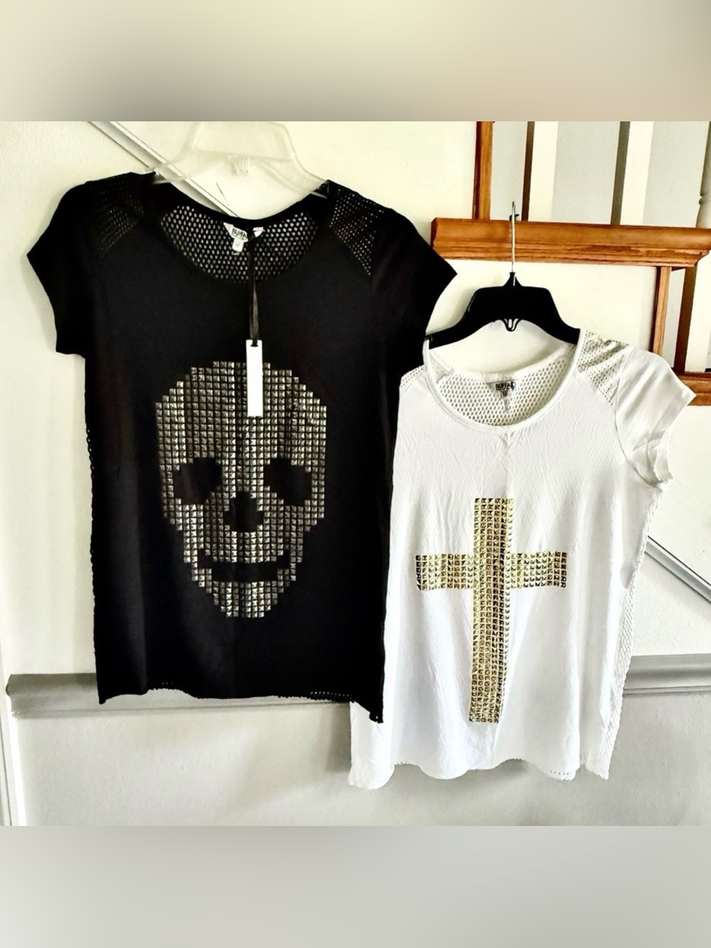 Buffalo David Bitton BUNDLE nwot. Studded top XS fits like a Small.